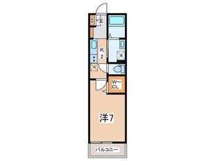 ウィステリア橋本の物件間取画像